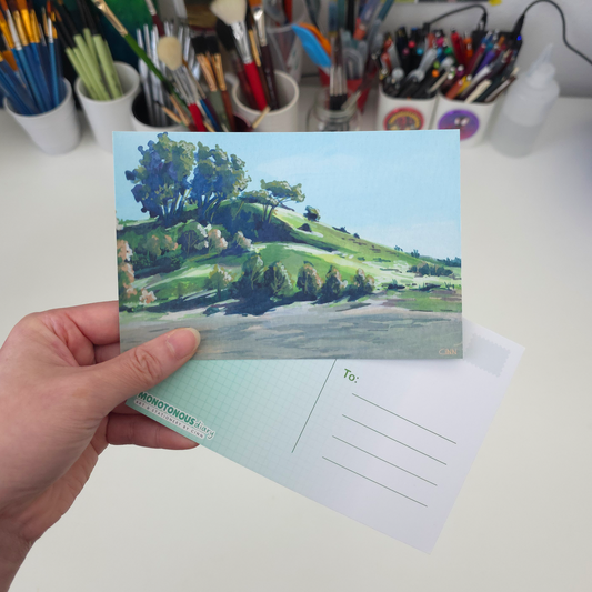 Hilltop Postcard