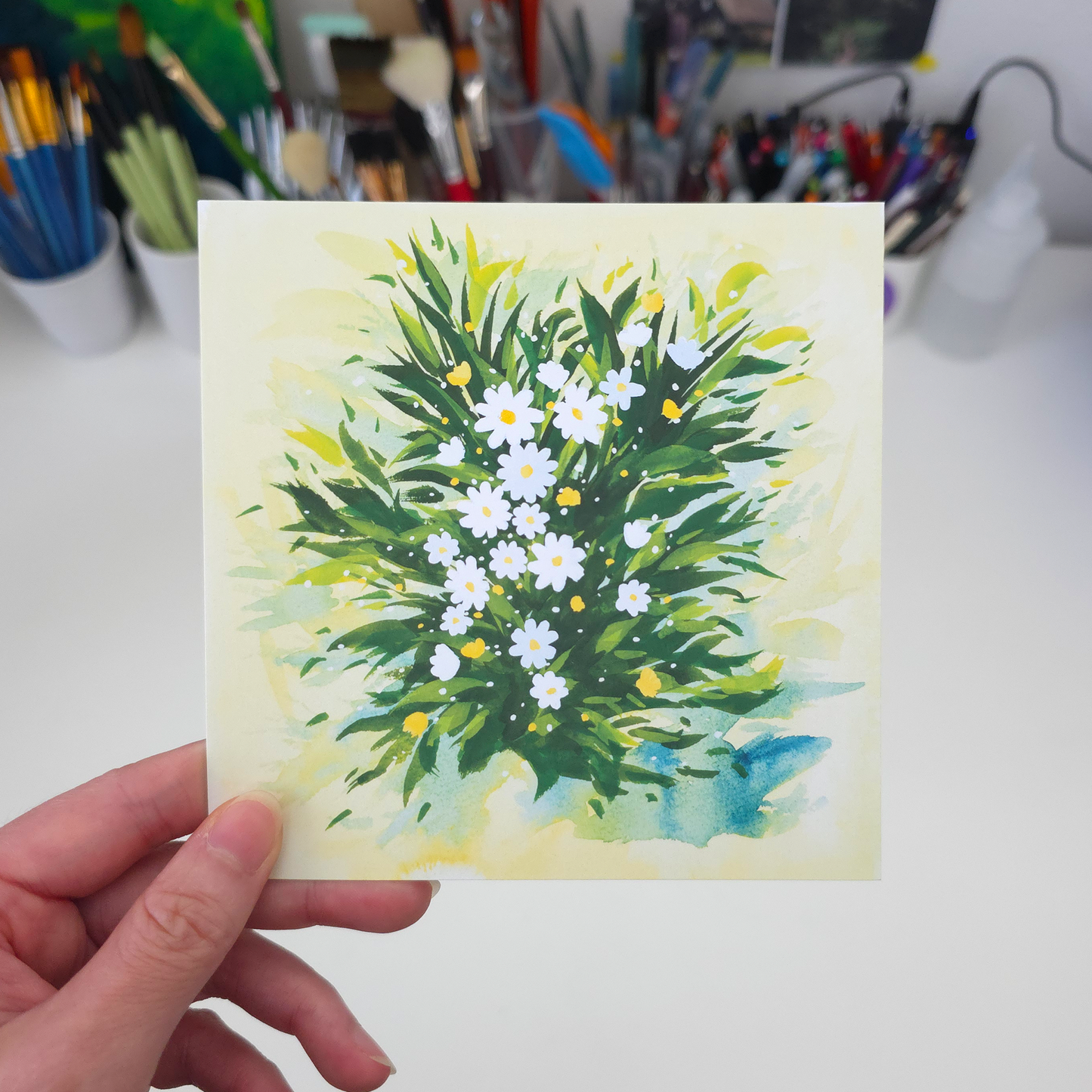 Alpine Mouse Ear Art Print