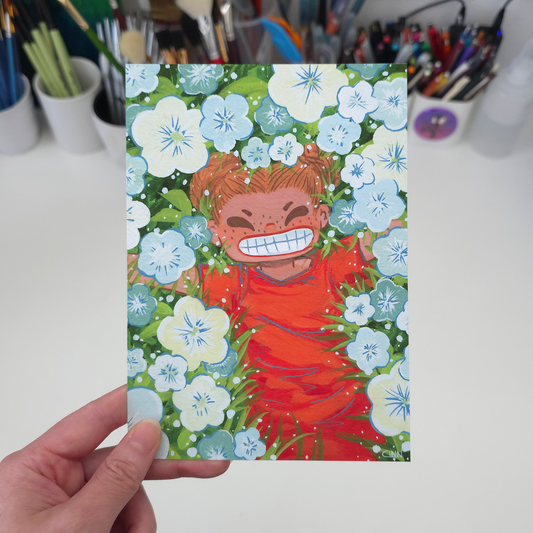 Bloom Loudly - Art Print