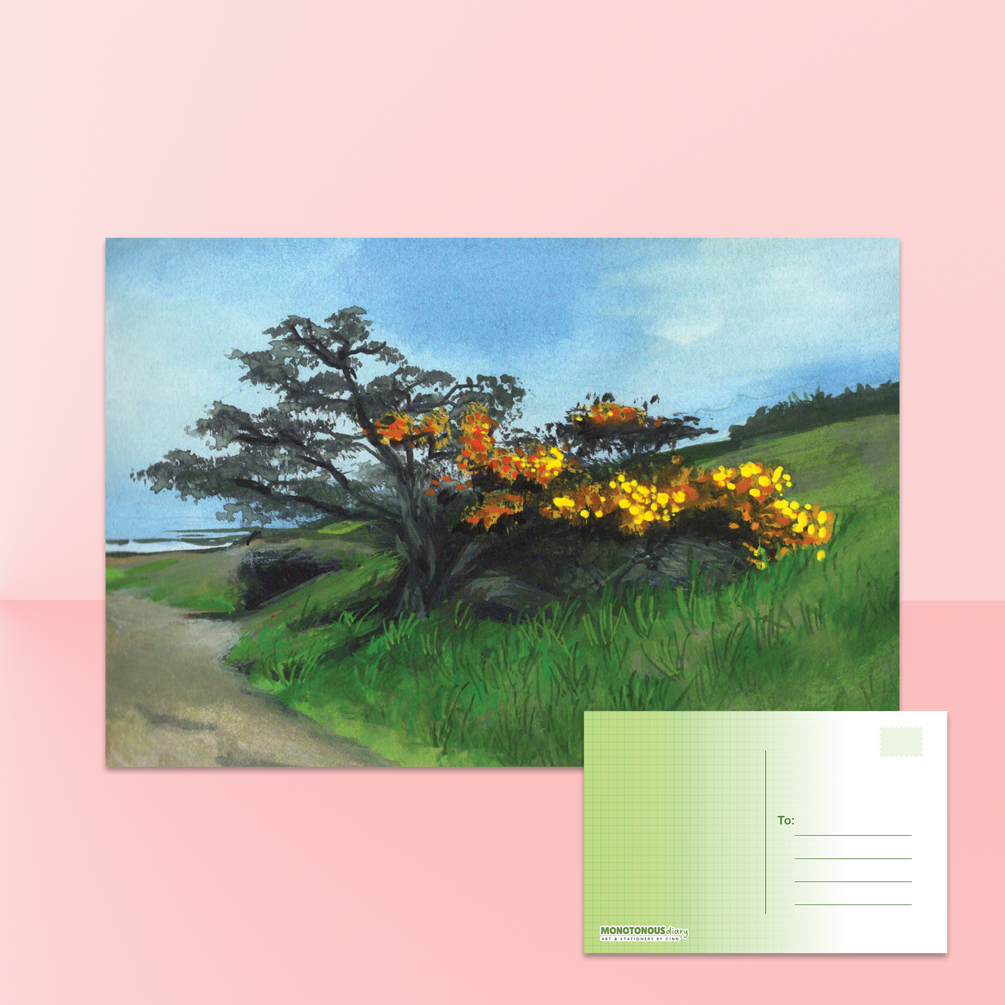 A Sight of Blooms Postcard