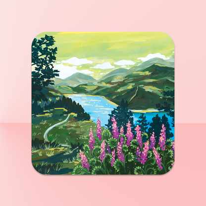 Summer Alps Stickers