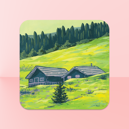 Summer Alps Stickers