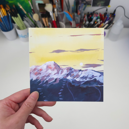 Mont Blanc Art Print