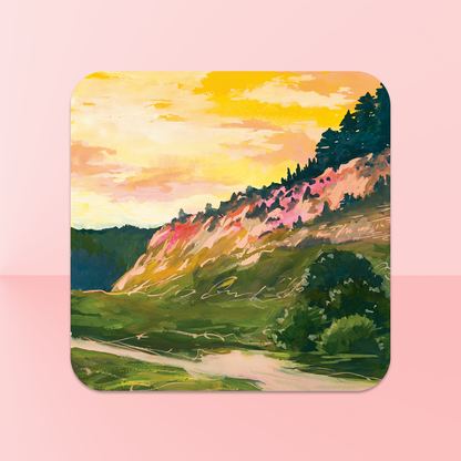 Summer Alps Stickers