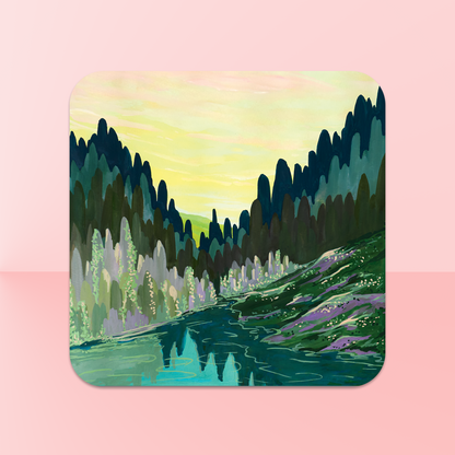 Summer Alps Stickers