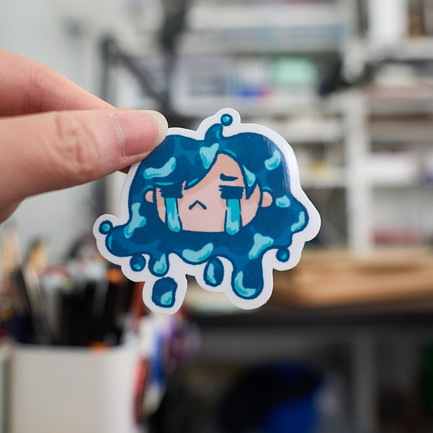 Meet the Artist Stickers