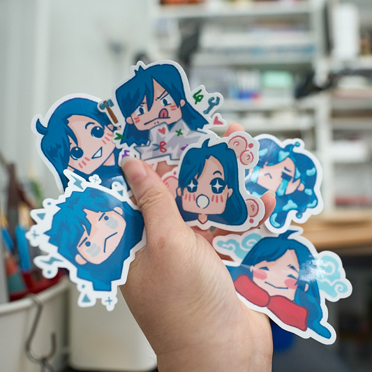 Meet the Artist Stickers