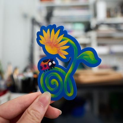 Sweet Ladybug Stickers