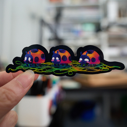 Sweet Ladybug Stickers