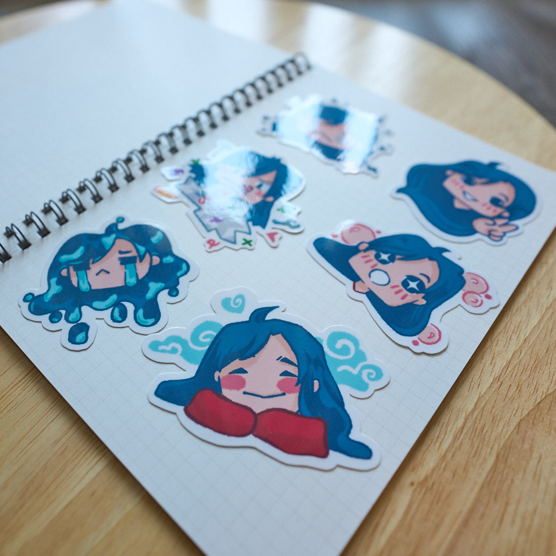 Meet the Artist Stickers