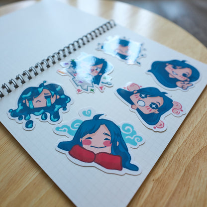 Meet the Artist Stickers