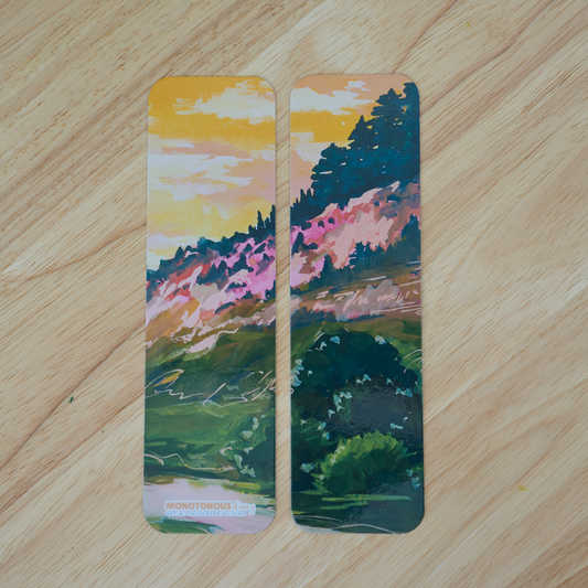 Sunset Cliff Bookmark