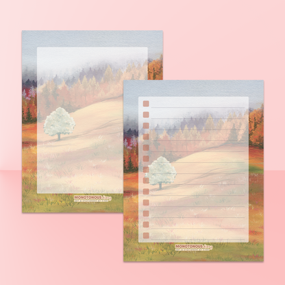 Autumn Memo Pad