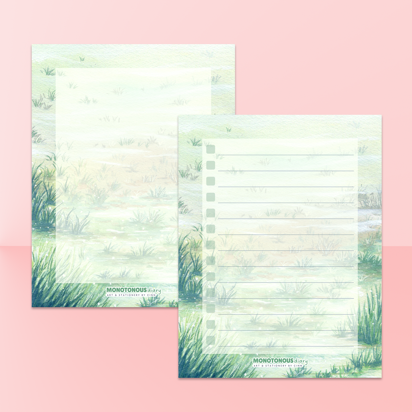 Spring Memo Pad