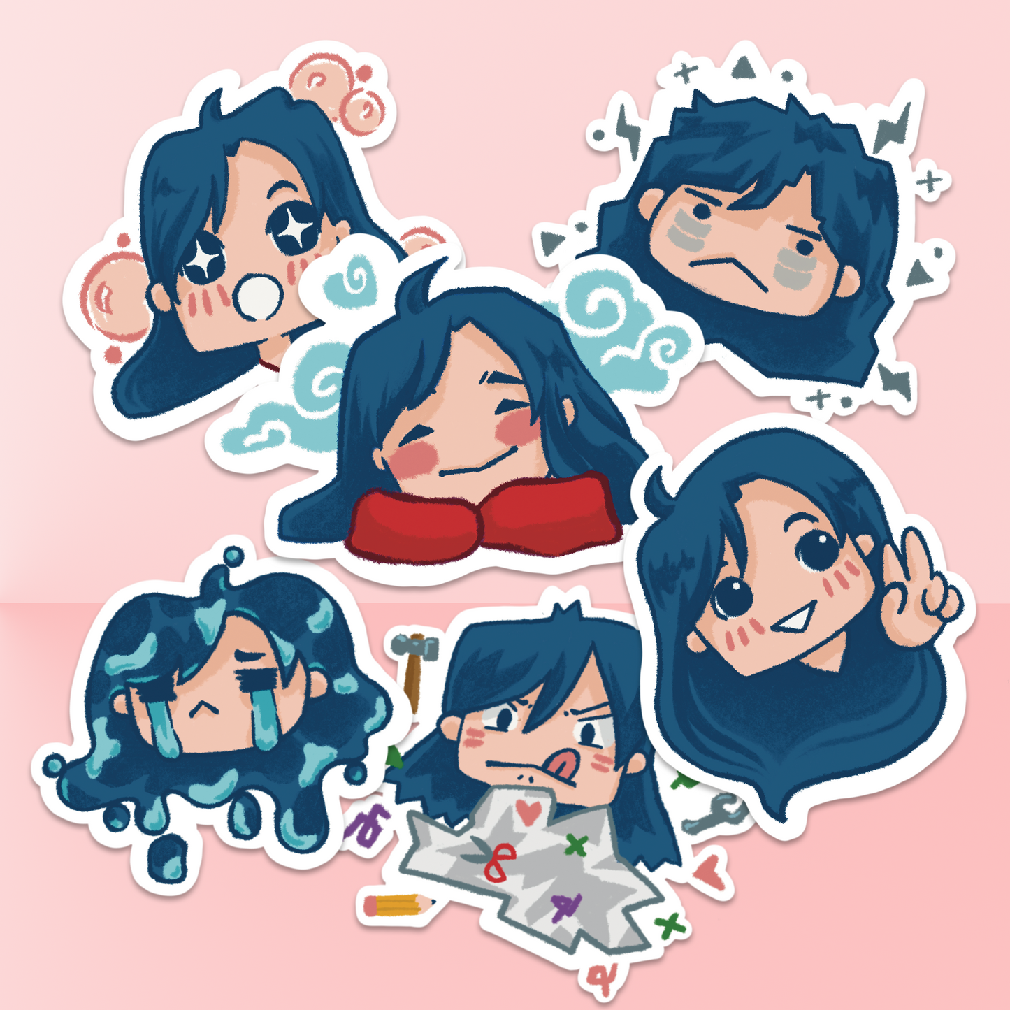 Meet the Artist Stickers