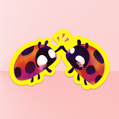 Sweet Ladybug Stickers