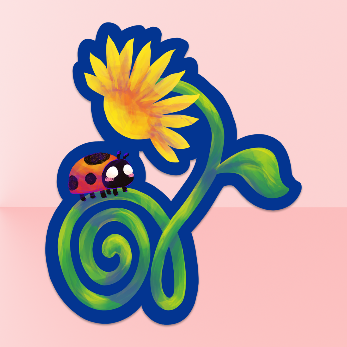 Sweet Ladybug Stickers