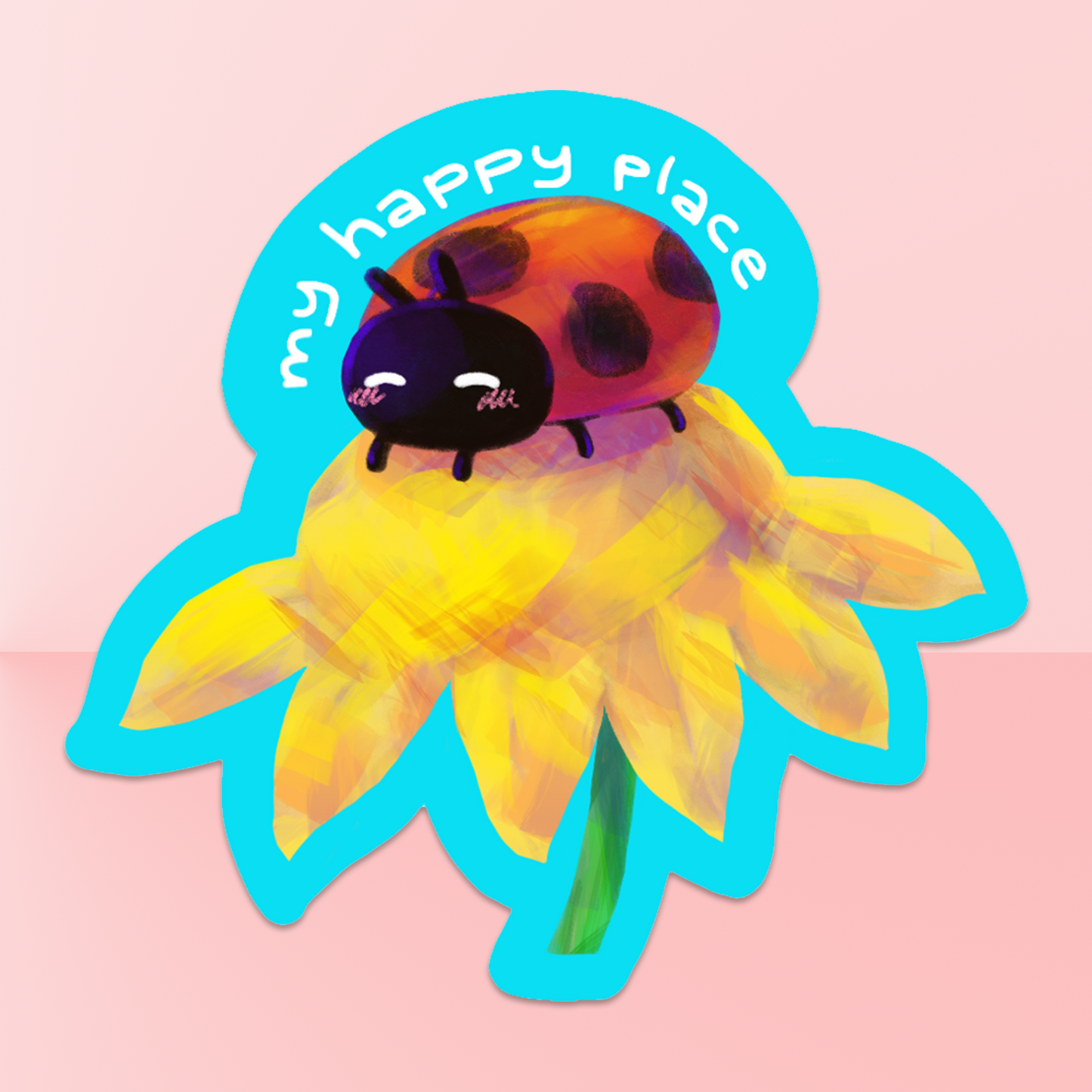 Sweet Ladybug Stickers